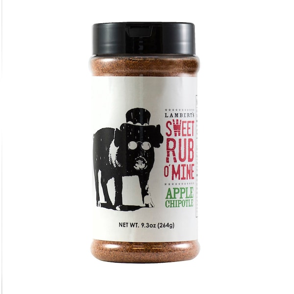 Sweet Swine Omine Lambert's Sweet Rub O'Mine Apple Chipotle BBQ Rub 9.3 oz SS02051 - main